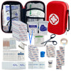 Outdoor vehicle-mounted portable medical survival bag set