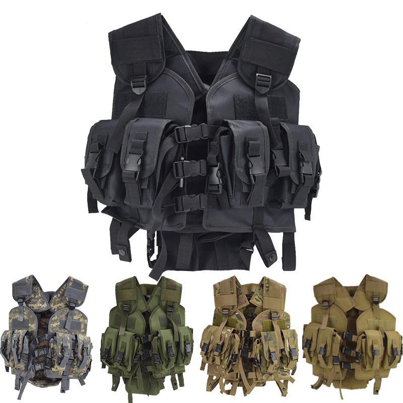 Outdoor gear camo tactical protective seal vest