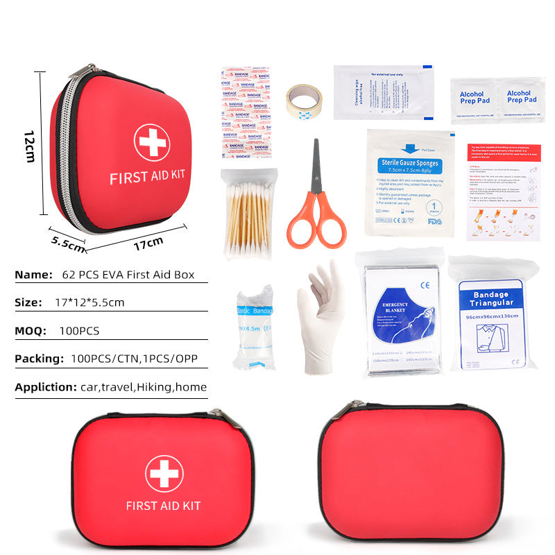 Outdoor first aid multifunctional medical kit