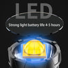 LED strong light handheld flashlight solar searchlight