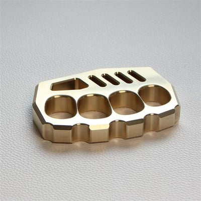Brass knuckle ring EDC self-defense weapon