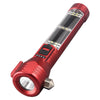 Solar outdoor multifunctional safety hammer flashlight