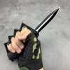 Customizable brass knuckle set knife