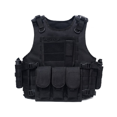 Outdoor sports weight-bearing protective CS tactical vest