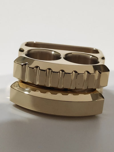 Posen BOXI Brass Double Finger Tiger Knuckles