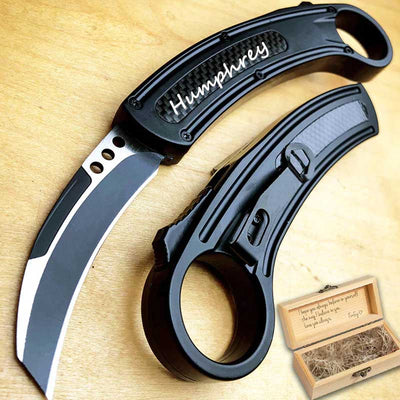 Personalized Custom Tactical Automatic Karambit