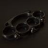 Brass Knuckle Duster Skull Style Outdoor Safety