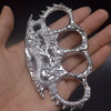 Creative metal knuckle safety and defense ring