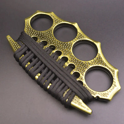 Outdoor self-defense metal knuckle duster