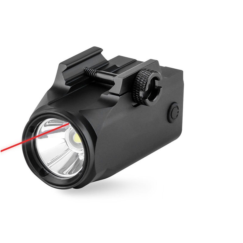 Flashlight Red Green Laser Fast Charge 20-21mm Rail