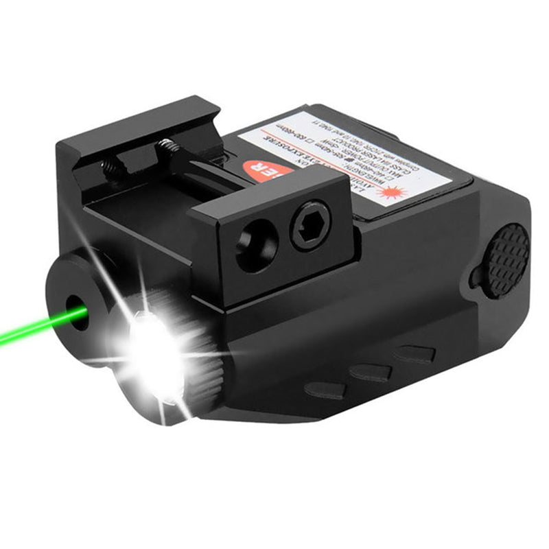 LED 350 Lumen Red and Green Laser Sight
