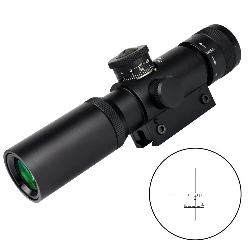 4x21 AO optical sight with 11/20mm rail