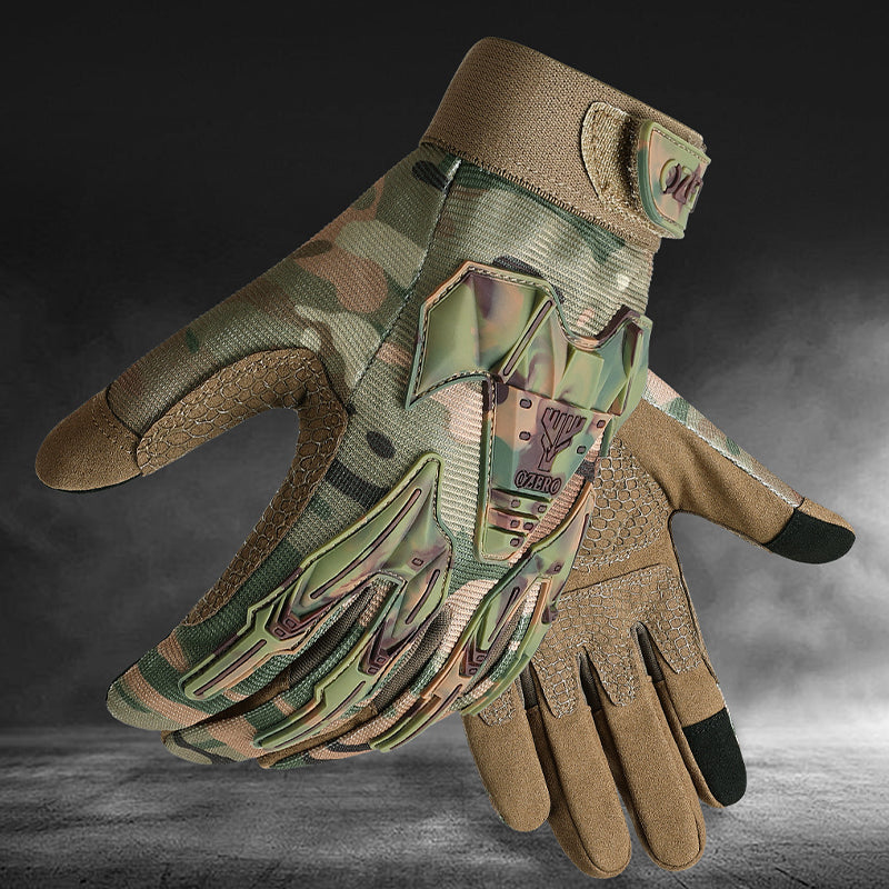 Camouflage touch screen full finger tactical gloves