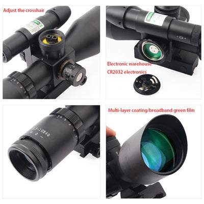 2.5-10X40E Green Laser Sight Integrated Sight