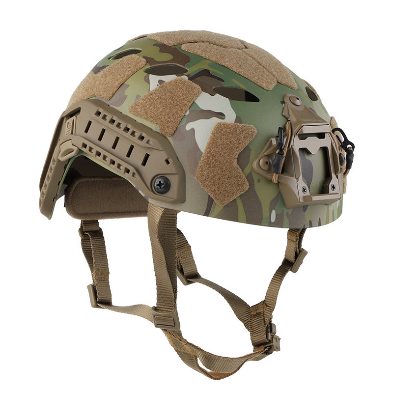 Camouflage FAST High Cut Tactical Helmet