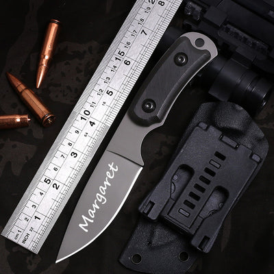 Personalized multifunctional camping knife