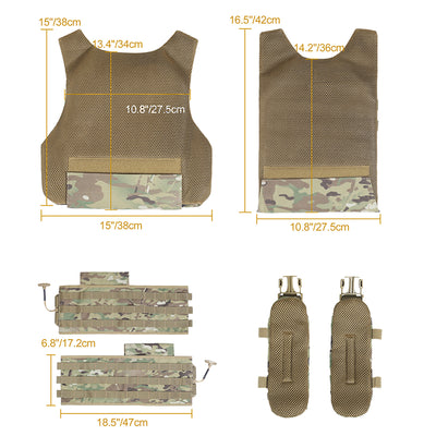 Outdoor CS tactical equipment quick release vest