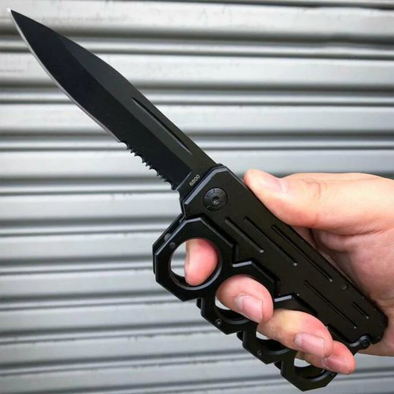 8.5-Inch Personalized Custom Knuckle Knife - HunterArsenal