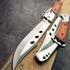 STAINLESS STEEL FIXED BLADE FOLDING KNIFE