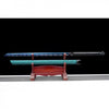 Handmade Chinese sword with blue pattern