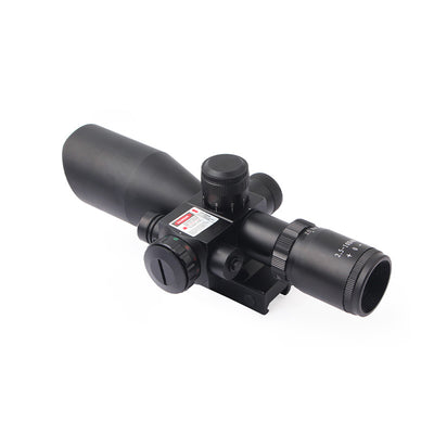 2.5-10X40E Red Laser Integrated Optical Sniper Scope