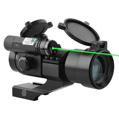 1X30 red and green laser sight with 20MM bracket 4MOA