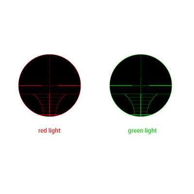 4-12X50EG Red And Green Light Sniper Scope