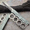 8.5-Inch Personalized Custom Knuckle Knife