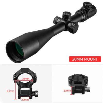 10-40X56 E Red Dot Green High Magnification Scope