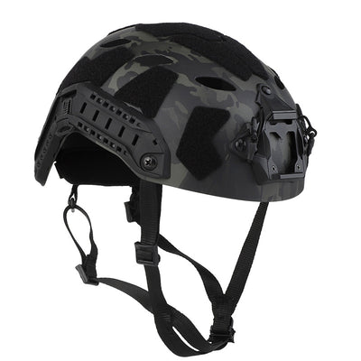 Camouflage FAST High Cut Tactical Helmet