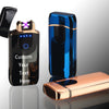 Electric Lighter with Battery Indicator USB Rechargeable
