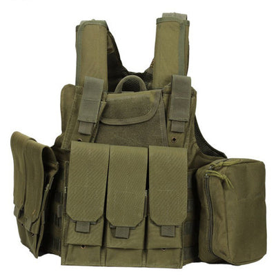 Ghost Outdoor Protective Tactical Vest 8-piece Set