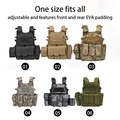 Multifunctional tactical vest lightweight training clothing