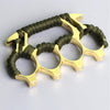 Strong Metal Multi-Color Knuckle Duster with String