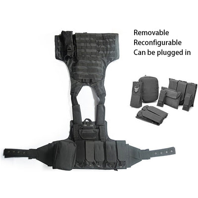 Ghost Outdoor Protective Tactical Vest 8-piece Set