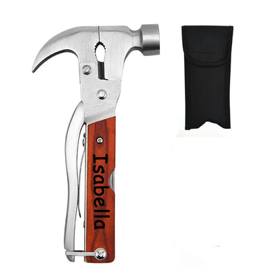 Personalized 14-in-1 Multi-Tool Hammer Camping Gear