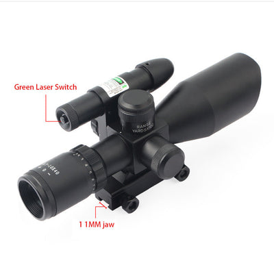 2.5-10X40E Green Laser Sight Integrated Sight