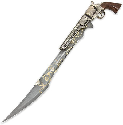 OTHERWORLD STEAMPUNK GUN BLADE SWORD