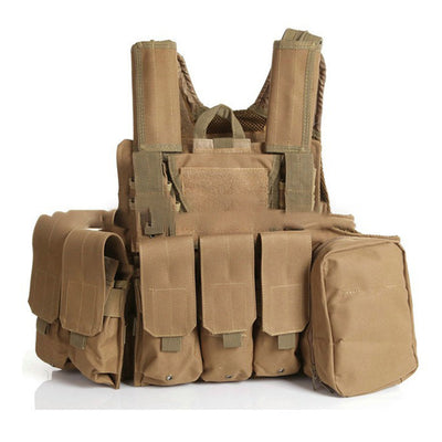 Ghost Outdoor Protective Tactical Vest 8-piece Set