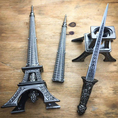 Eiffel Tower Letter Opener Blade Dagger Executive Knife