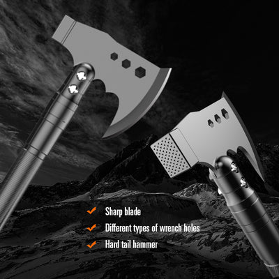 Foldable Camping Multifunctional Axe Emergency Gear