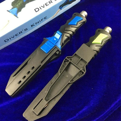 SCUBA DIVING KNIFE WITH LEG STRAP SHEATH