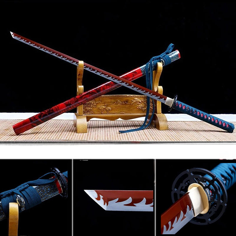 Samurai Japanese Handmade Katana Wooden Sheath