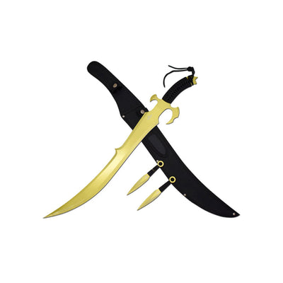 Snake Eyes Ninja Sword and Throwing Knife Set