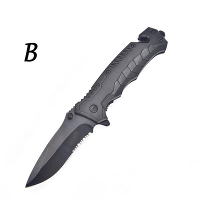 Personalized outdoor multi-purpose folding knife