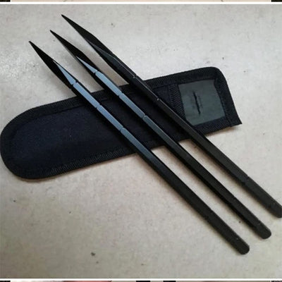 Stainless Steel Flying Needle Set Three-piece Throwing Knife Tactical Ninja Throwing Knife Flying Nail Darts