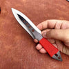 Full-Tang Stainless-Steel Throwing Knife Set with Nylon Sheath