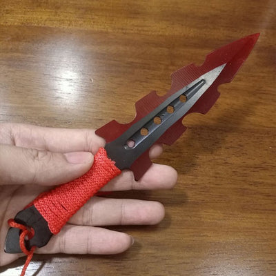 3PC 7.5" NINJA COMBAT Throwing Knife Set with Sheath