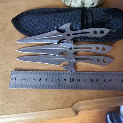 3PC Throwing Knife Set Ninja Kunai Knives