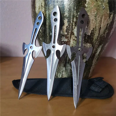 3PC Throwing Knife Set Ninja Kunai Knives